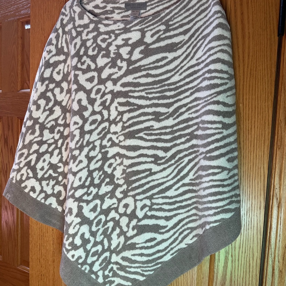 Barefoot Dreams Zebra Print Knit